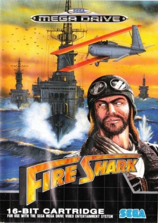 Fire Shark en boîte - Megadrive