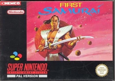First Samurai en boîte - Super Nintendo