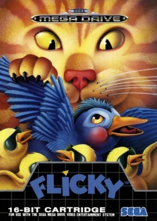 Flicky en boîte - Megadrive