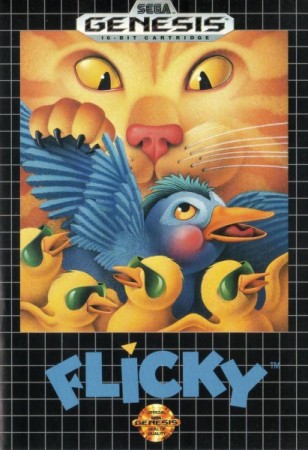 Flicky (import USA) en boîte - Megadrive