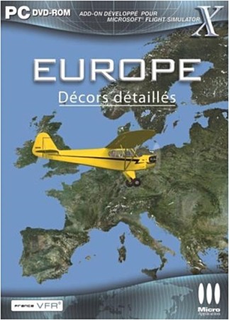 Flight simulator europe decors detailles  - Jeux PC