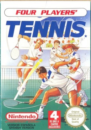 Four players Tennis en boite - NES