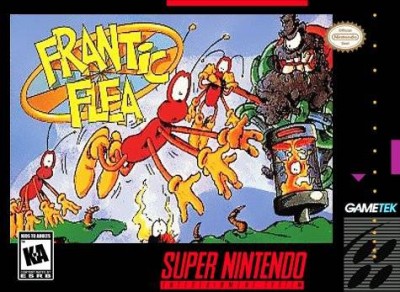 Frantic Flea (import USA) en boîte  - Super Nintendo