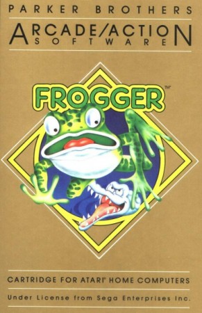 Frogger en boîte - Atari 800 XL