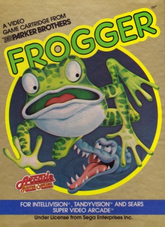 Frogger en boîte  - Mattel Intellivision