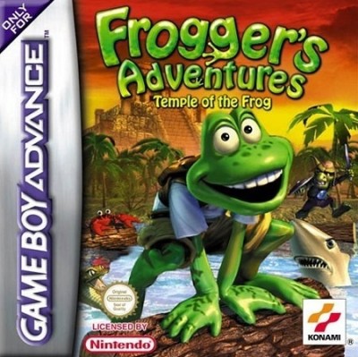 Frogger's Adventures: Temple of the Frog en boîte - Game Boy Advance