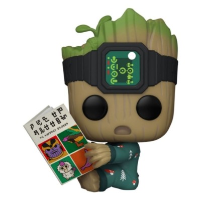 Figurine Pop Groot with book - Figurine
