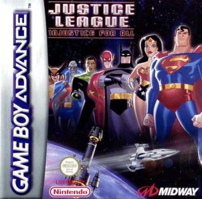 Justice League: Injustice for All en boîte - Game Boy Advance