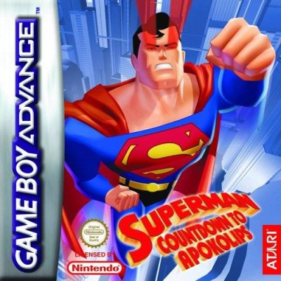 Superman: Countdown To Apokolips en boîte  - Game Boy Advance