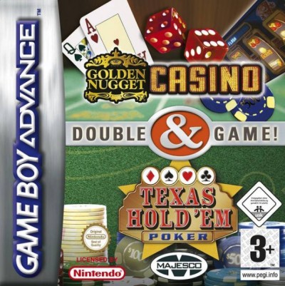 Double Pack : Golden Nugget Casino / Texas Hold 'Em - Game Boy Advance