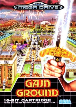 Gain Ground en boîte - Megadrive