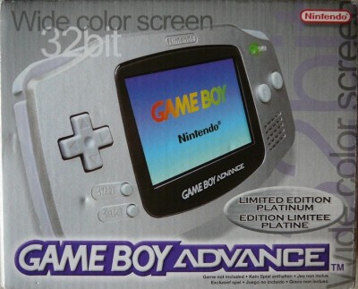 Console Game Boy Advance Platine (En Boîte) - Game Boy Advance