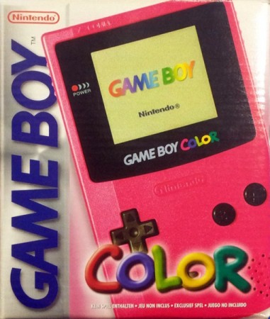 Console Game Boy Color Rose en boîte - Game Boy
