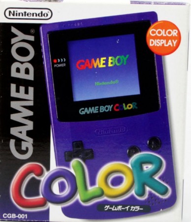 Console Game Boy Color Violet (import japonais) en boîte  - Game Boy