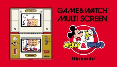 Game & Watch : Mickey & Donald Multiscreen en boîte  - Game & Watch