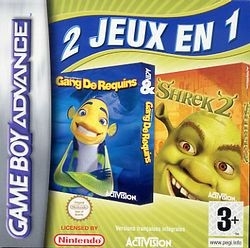 2 jeux en 1 : Gang des Requins et Shrek 2 - Game Boy Advance