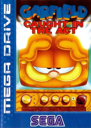 Garfield caught in the act en boite - Megadrive