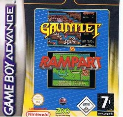Pack de 2 jeux gauntlet et rampart - Game Boy Advance