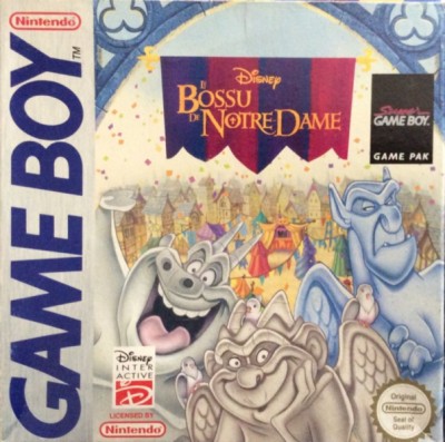 Le Bossu de Notre Dame en boîte - Game Boy