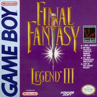 Final Fantasy Legend III (import USA) en boîte sous blister - Game Boy