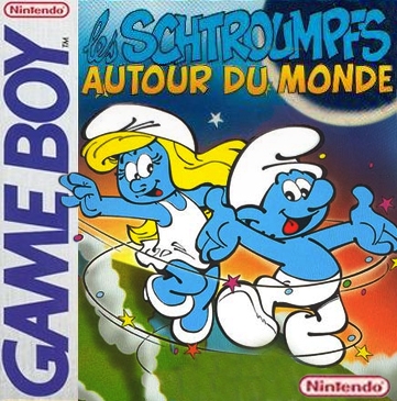 Les Schtroumpfs Autour du Monde - Game Boy