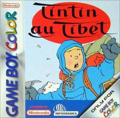 Tintin au Tibet Color en boîte - Game Boy