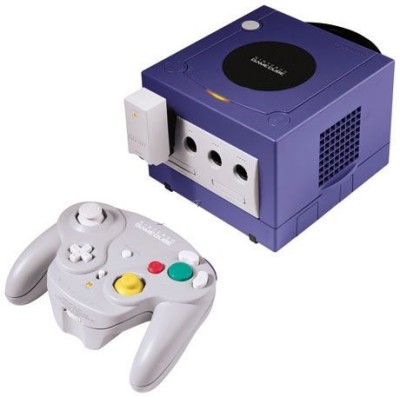 Console Gamecube et Manette Wavebird - GameCube
