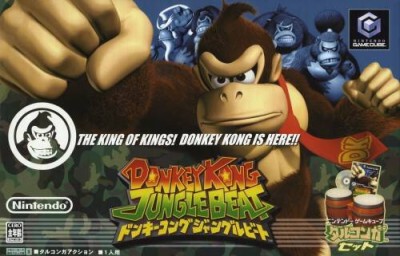Donkey Kong Jungle Beat et Bongos (import japonais) en boîte - GameCube