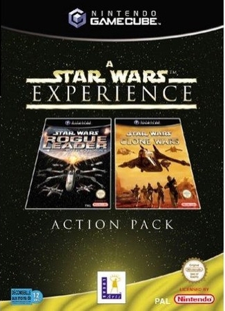 Star wars experience action pack : rogue leader + clone wars - GameCube