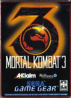 Mortal Kombat 3 - Game Gear