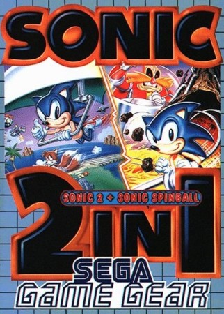 Sonic Spinball + Sonic the Hedgehog 2 - Game Gear