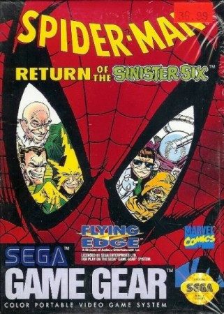 Spider-Man and the X-Men : Arcade's Revenge - Game Gear
