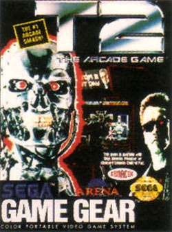 T2 : Terminator 2 The Arcade Game - Game Gear
