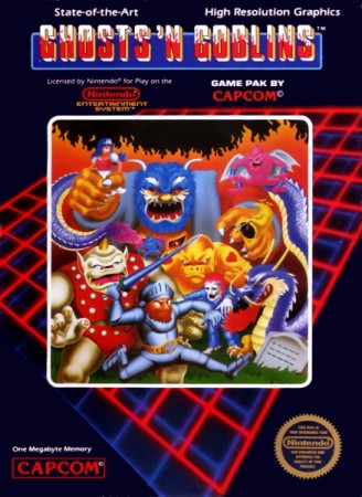 Ghost'n Goblins (Import USA) - NES