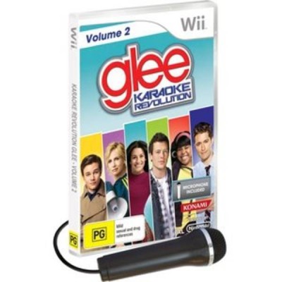 Glee Karaoke Revolution - Volume 2 et Micro - Wii