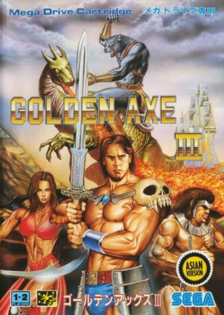 Golden Axe III (import japonais) en boite - Megadrive