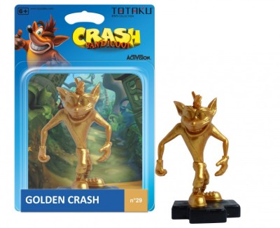 Figurine Crash Bandicoot - Golden Crash - Totaku n°29 - Figurine