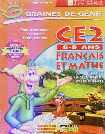 Graines de genie ce2 math et français - Jeux PC