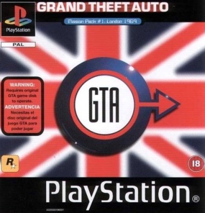 Grand theft auto london 1969 gta add on - Playstation One