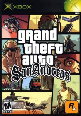 Grand Theft Auto: San Andreas (import USA) - Xbox