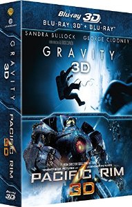 Gravity 3D + Pacific Rim 3D  - BluRay
