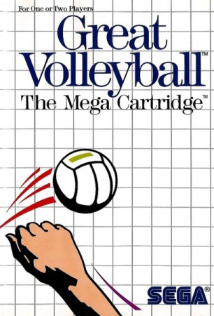 Great Volleyball en boîte - Master System