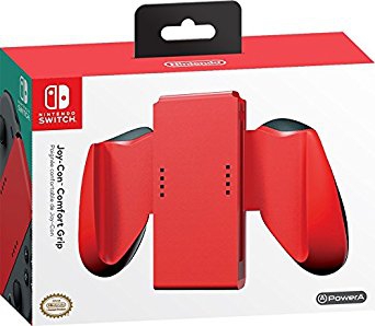 Grip Rouge pour Joy Con en boîte  - Switch