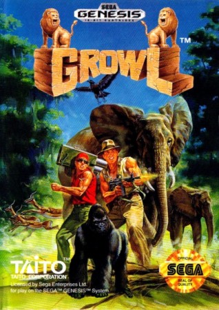 Growl (import USA) - Megadrive