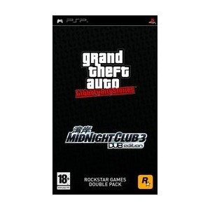 GTA Liberty City Stories + Midnight Club 3 - Playstation Portable