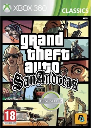 Grand Theft Auto : San Andreas Classics  - Xbox 360