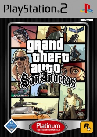 Grand Theft Auto : San Andreas - Platinum - Playstation 2
