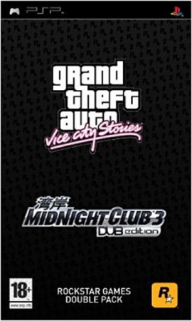 GTA Vice city stories et Midnight club 3 - Playstation Portable