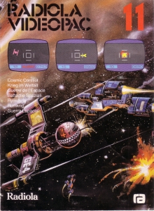 Guerre de l'Espace Videopac N°11 en boîte  - Philips Videopac