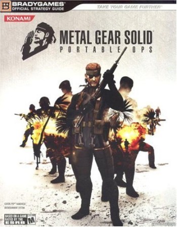 Guide Metal Gear Solid: Portable Ops (import USA) - Playstation Portable